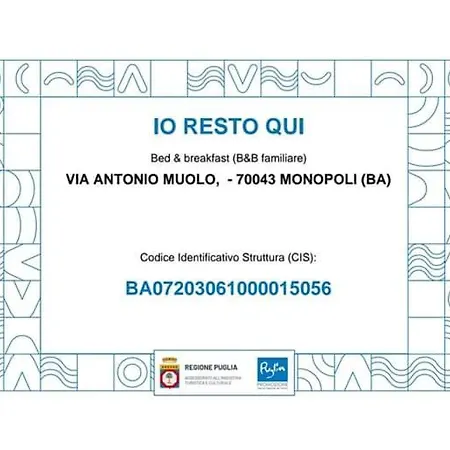 Io Resto Qui * Monopoli